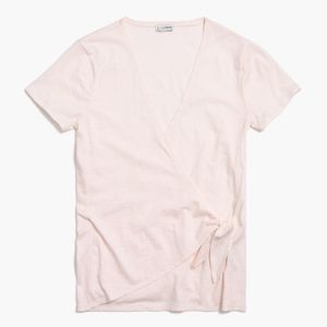J.Crew Wrap-tie tee Shirt